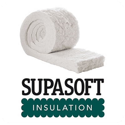 a single roll of thermafleece supasoft recycled plastic bottle insulation with logo